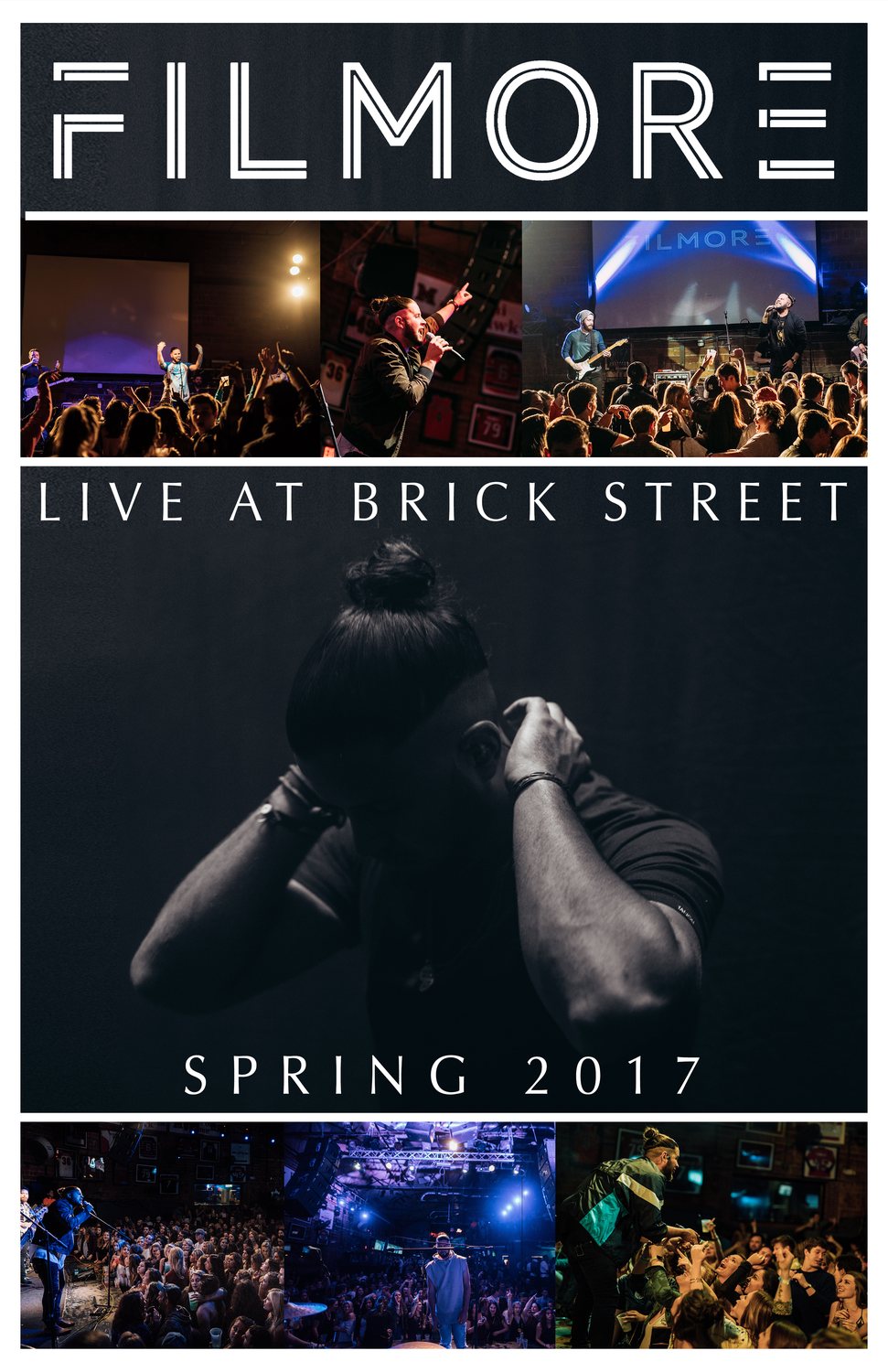Filmore, Live at Brick Street, show poster, 2017